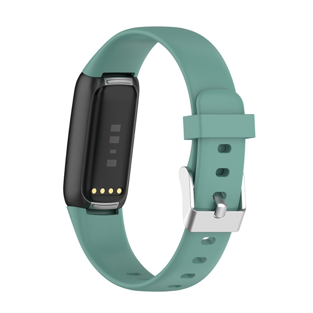 Bracelet en silicone pour Fitbit Luxe, Vert