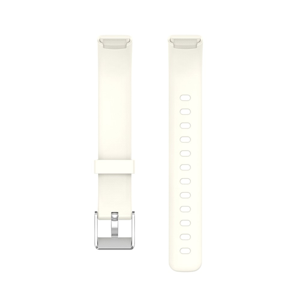 Bracelet en silicone pour Fitbit Luxe, Blanc