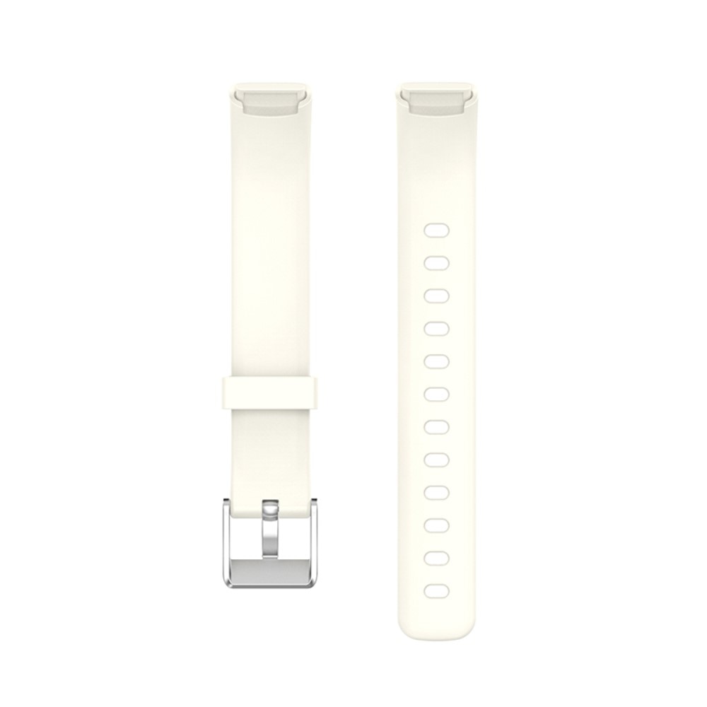 Bracelet en silicone pour Fitbit Luxe, blanc