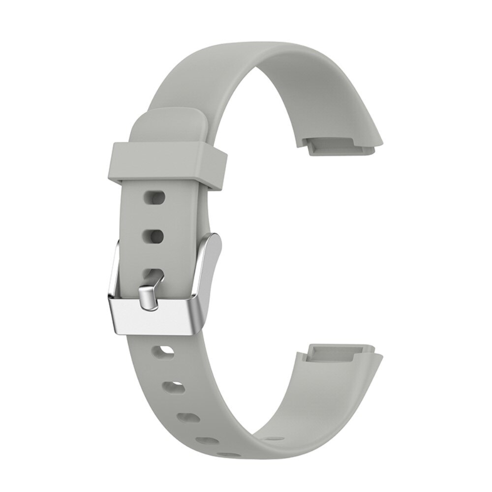 Bracelet en silicone pour Fitbit Luxe, gris