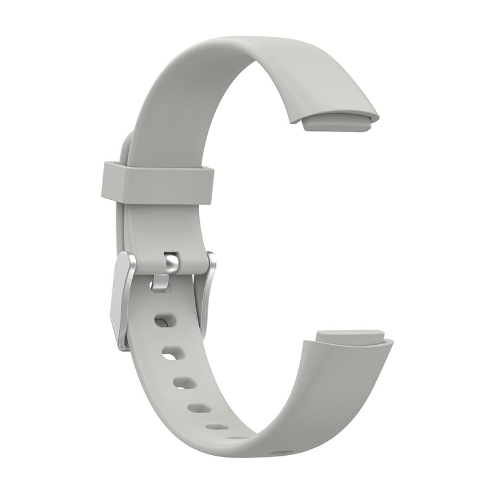 Bracelet en silicone pour Fitbit Luxe, gris