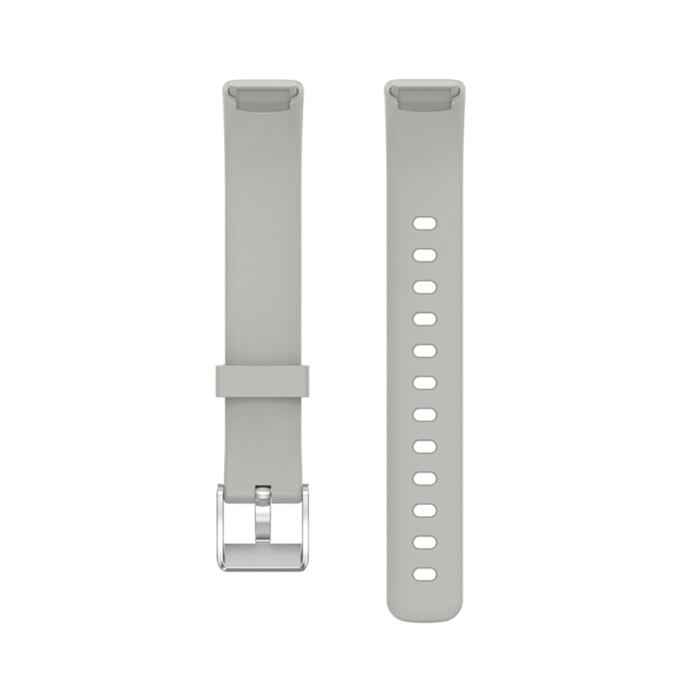 Bracelet en silicone pour Fitbit Luxe, gris