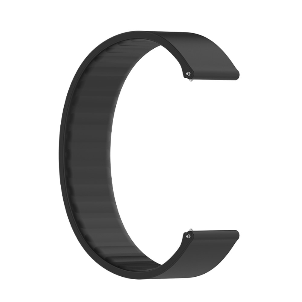 Bracelet extensible en silicone Samsung Galaxy Watch 5 Pro 45mm, noir