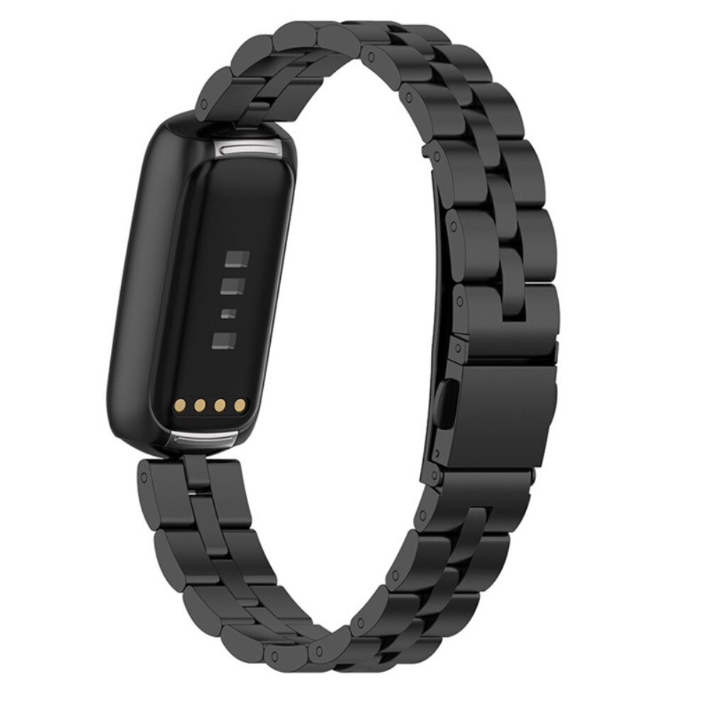 Bracelet en métal Fitbit Luxe, Noir