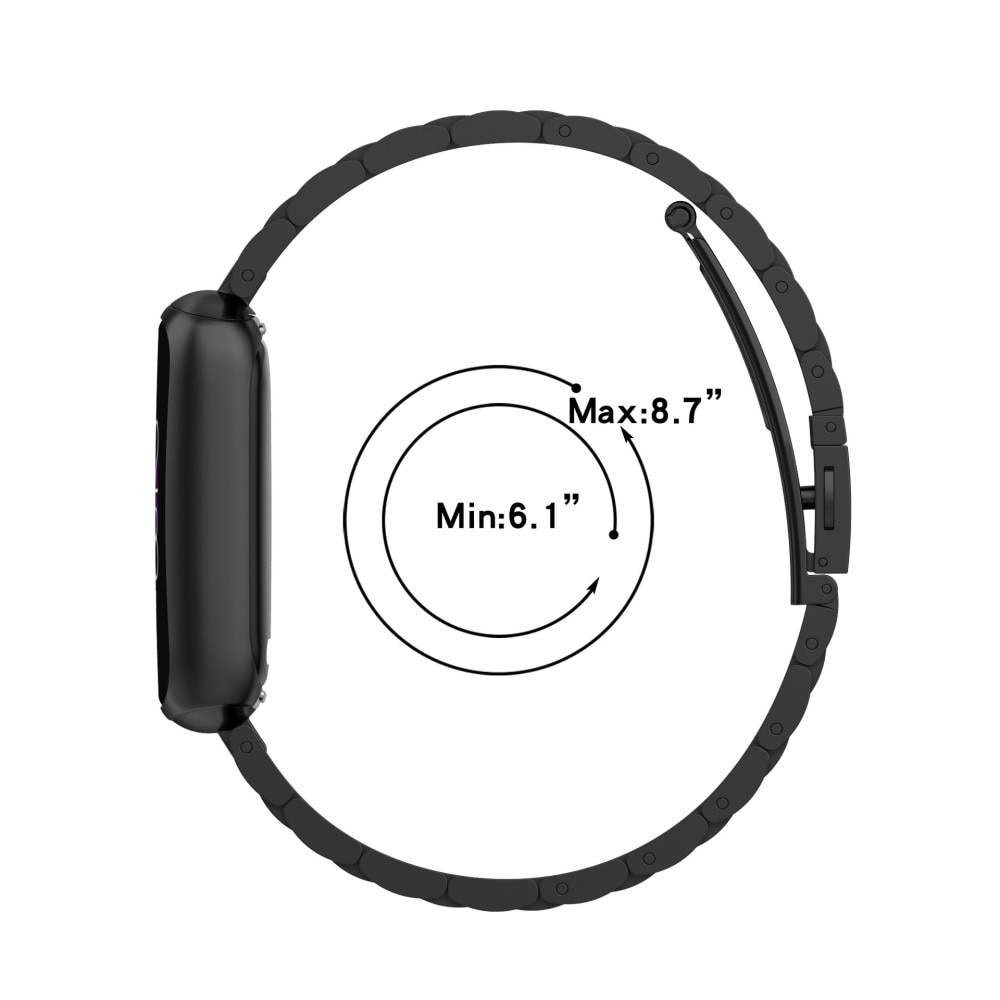 Bracelet en métal Fitbit Luxe, Argent