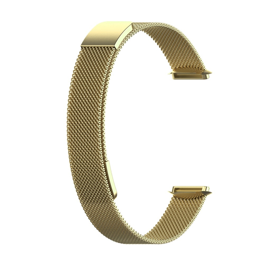 Bracelet milanais pour Fitbit Luxe, Or