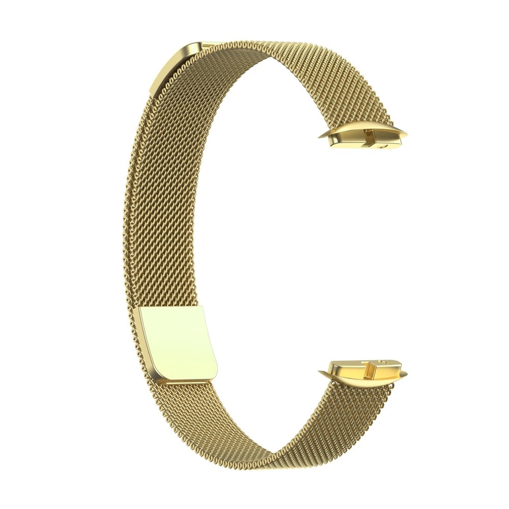Bracelet milanais pour Fitbit Luxe, Or