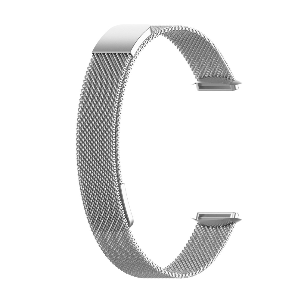 Bracelet milanais pour Fitbit Luxe, argent