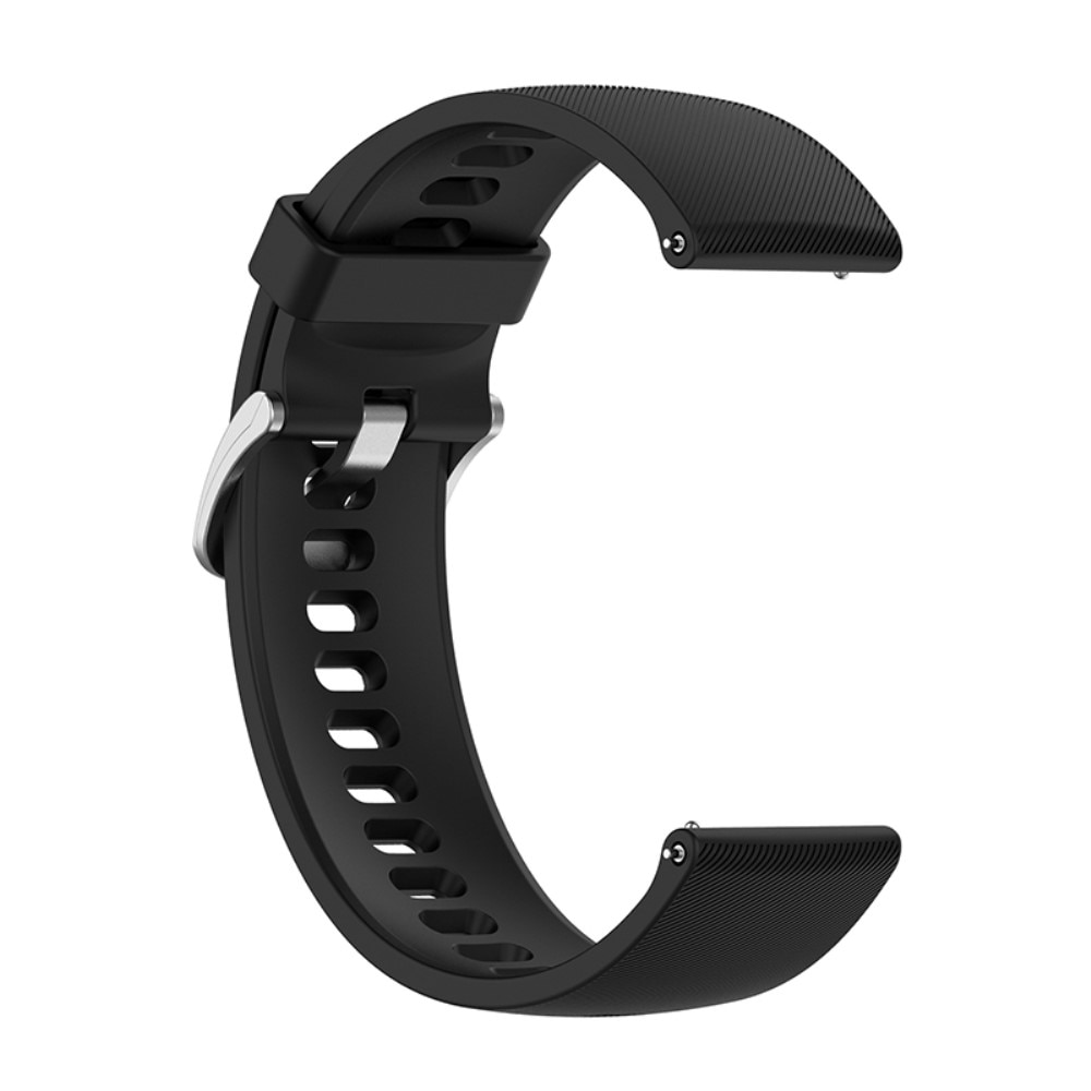 Bracelet en silicone pour Xiaomi Mi Watch, noir