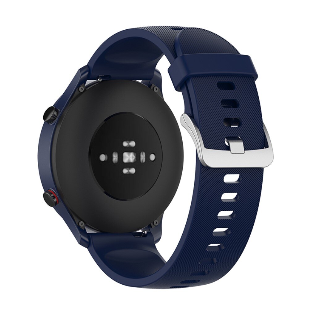 Bracelet en silicone pour Xiaomi Mi Watch, Bleu
