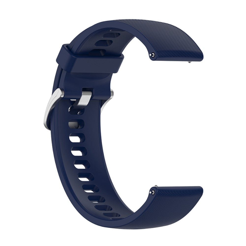 Bracelet en silicone pour Xiaomi Mi Watch, bleu
