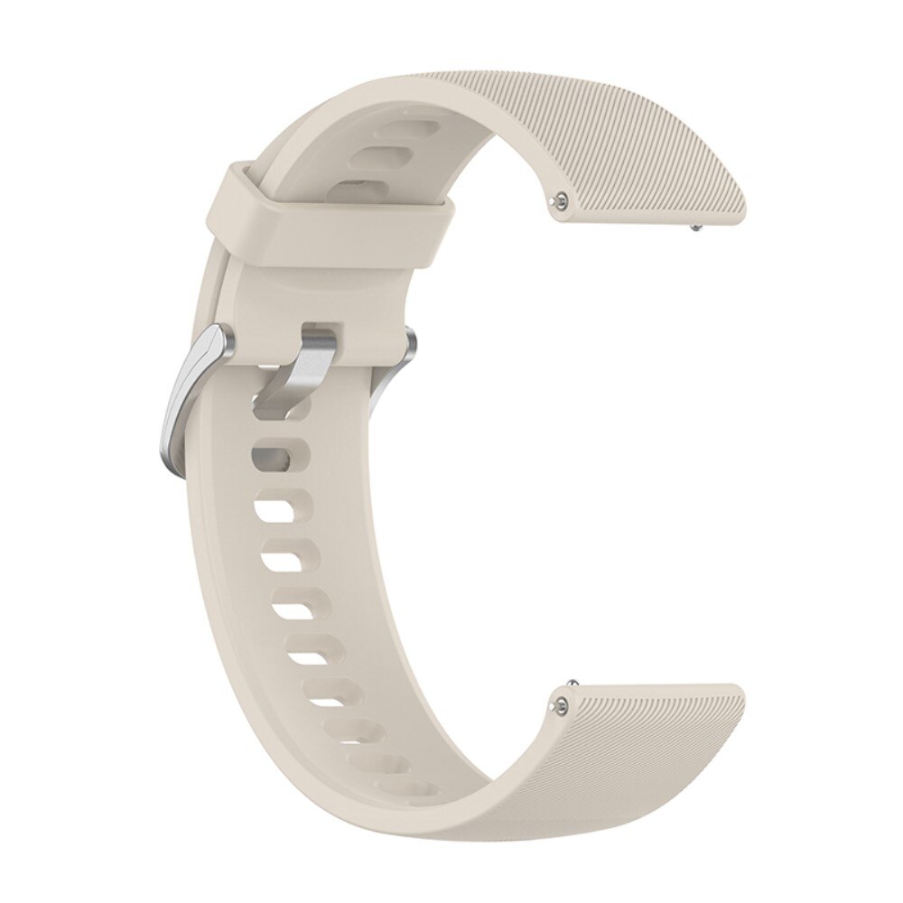 Bracelet en silicone pour Xiaomi Mi Watch, Beige