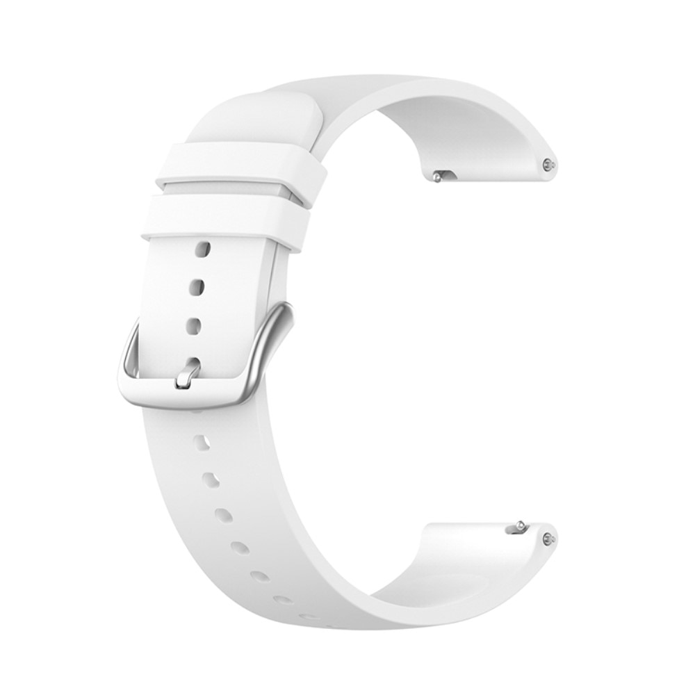 Bracelet en silicone pour Garmin Forerunner 265, blanc