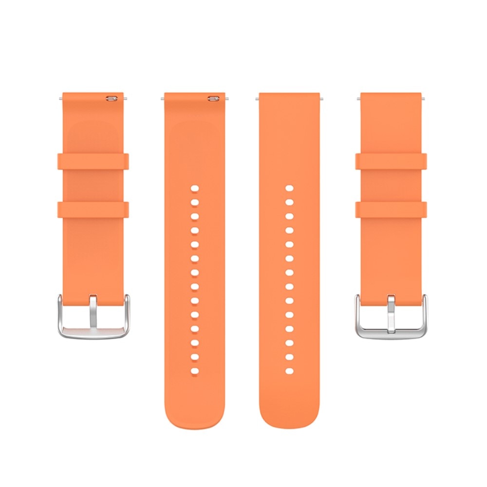 Bracelet en silicone pour Universal 22mm, orange