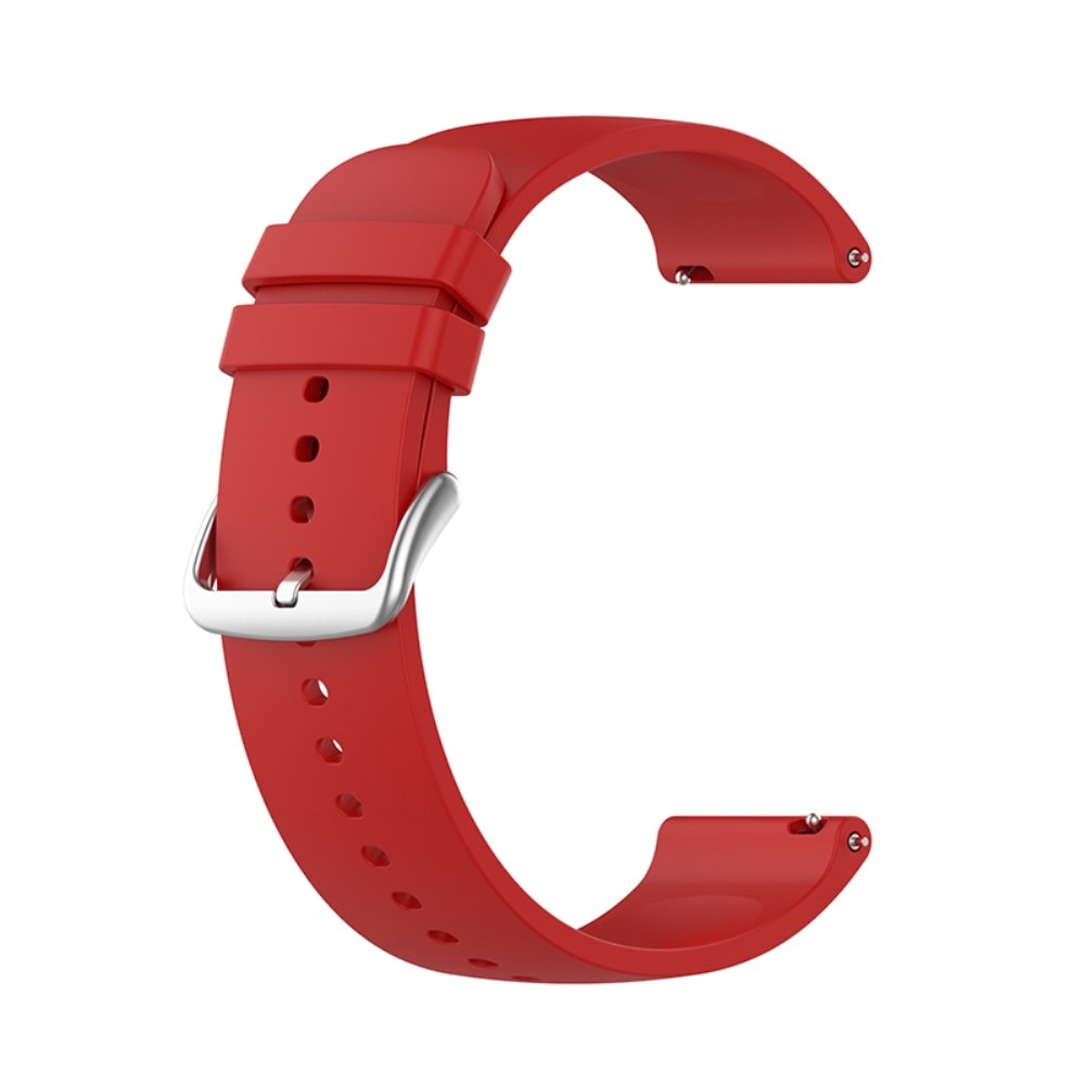 Bracelet en silicone pour Hama Fit Watch 6910, rouge