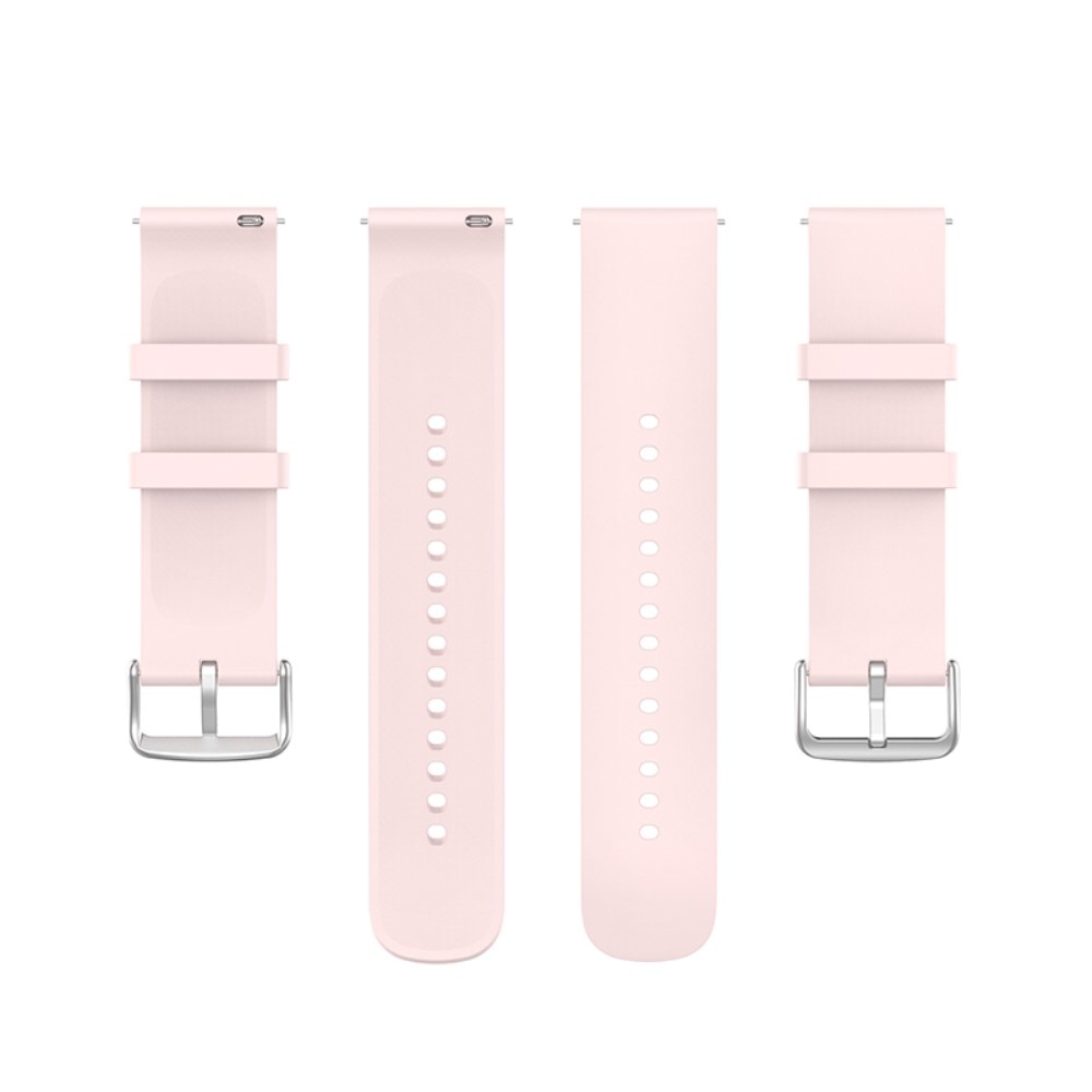 Bracelet en silicone pour Huawei Watch GT 4 46mm, Rose