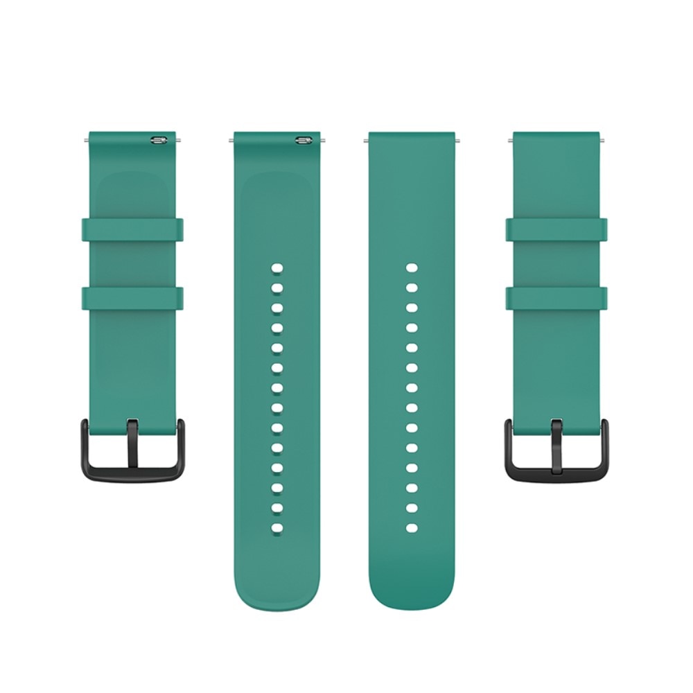 Bracelet en silicone pour Universal 22mm, vert