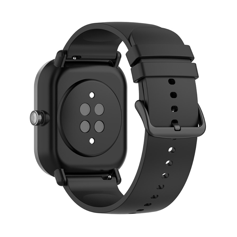 Bracelet en silicone pour Garmin Venu Sq/Sq 2, Noir