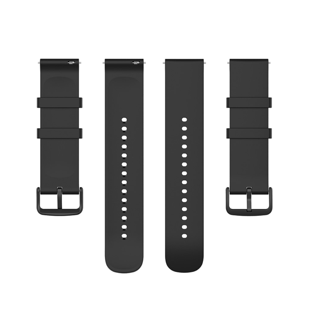 Bracelet en silicone pour Garmin Venu Sq/Sq 2, Noir