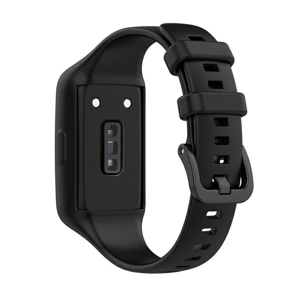 Bracelet en silicone pour Huawei Band 6, Noir