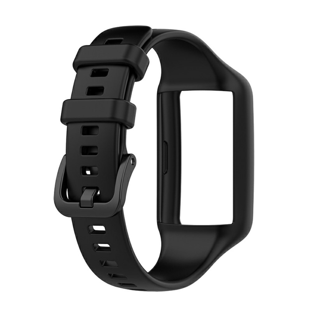 Bracelet en silicone pour Huawei Band 6, Noir
