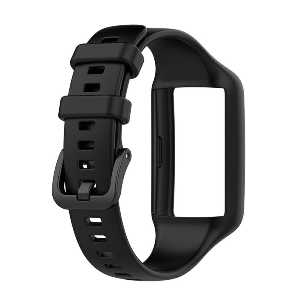 Bracelet en silicone pour Huawei Band 6, noir