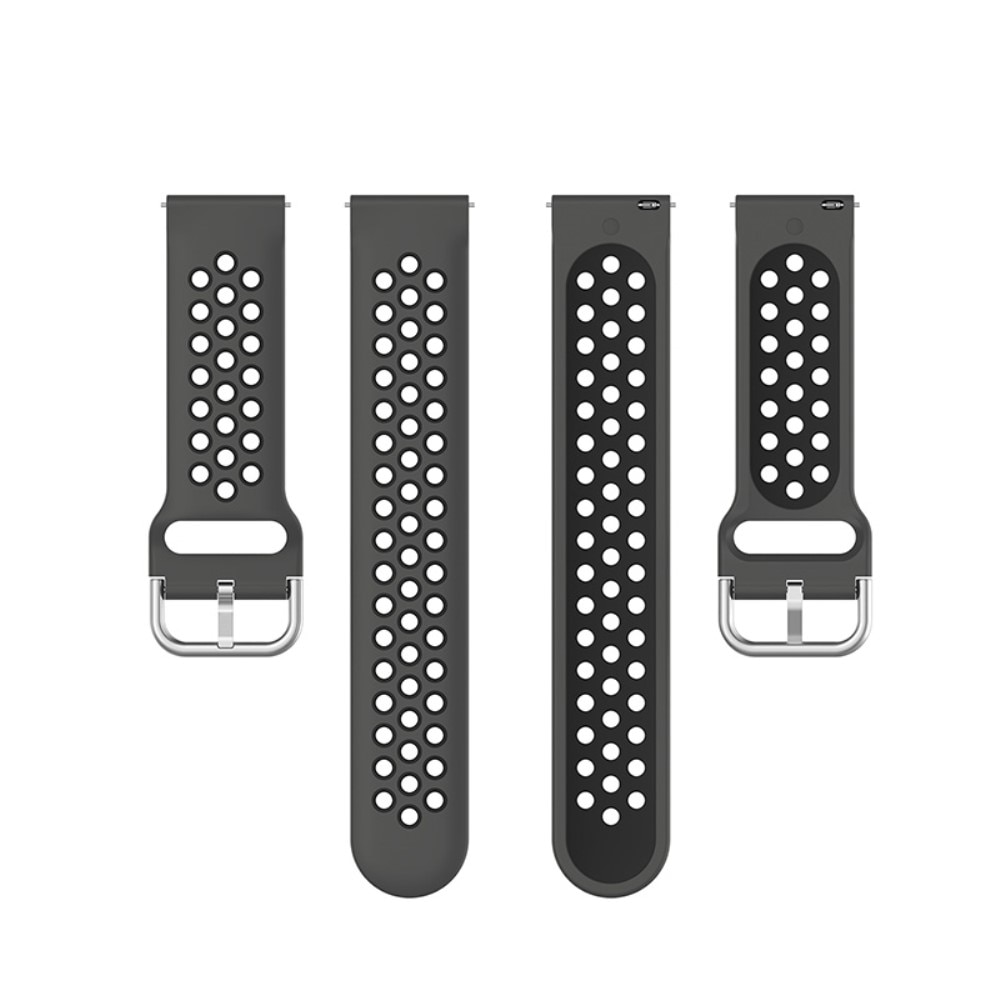Sport Bracelet en silicone Samsung Galaxy Watch 4 44mm Gris