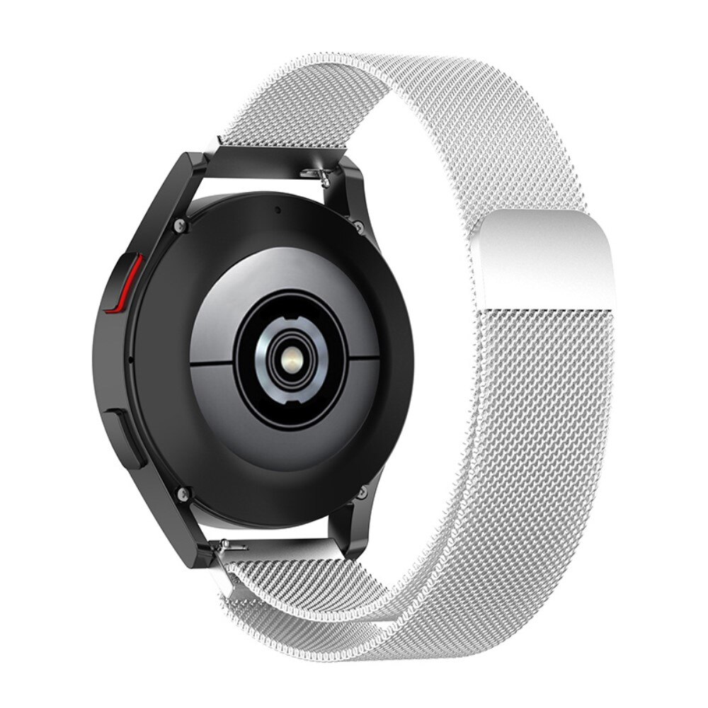 Bracelet milanais pour Samsung Galaxy Watch 5 40mm, Argent