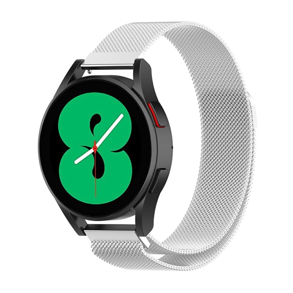 Bracelet milanais pour Samsung Galaxy Watch 5 40mm, Argent