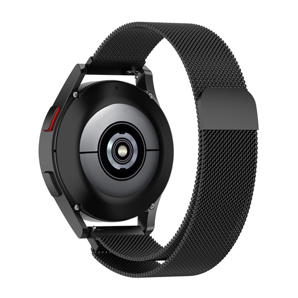 Bracelet milanais pour Samsung Galaxy Watch 5 40mm, Noir