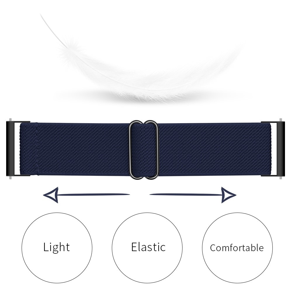 Bracelet extensible en nylon Mibro C2, bleu foncé