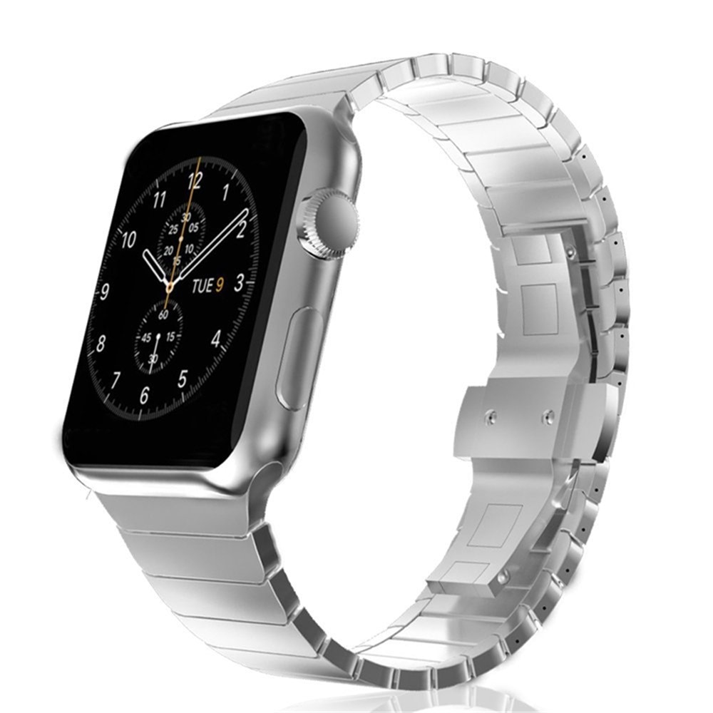 Bracelet mailllon Apple Watch 44mm, argent