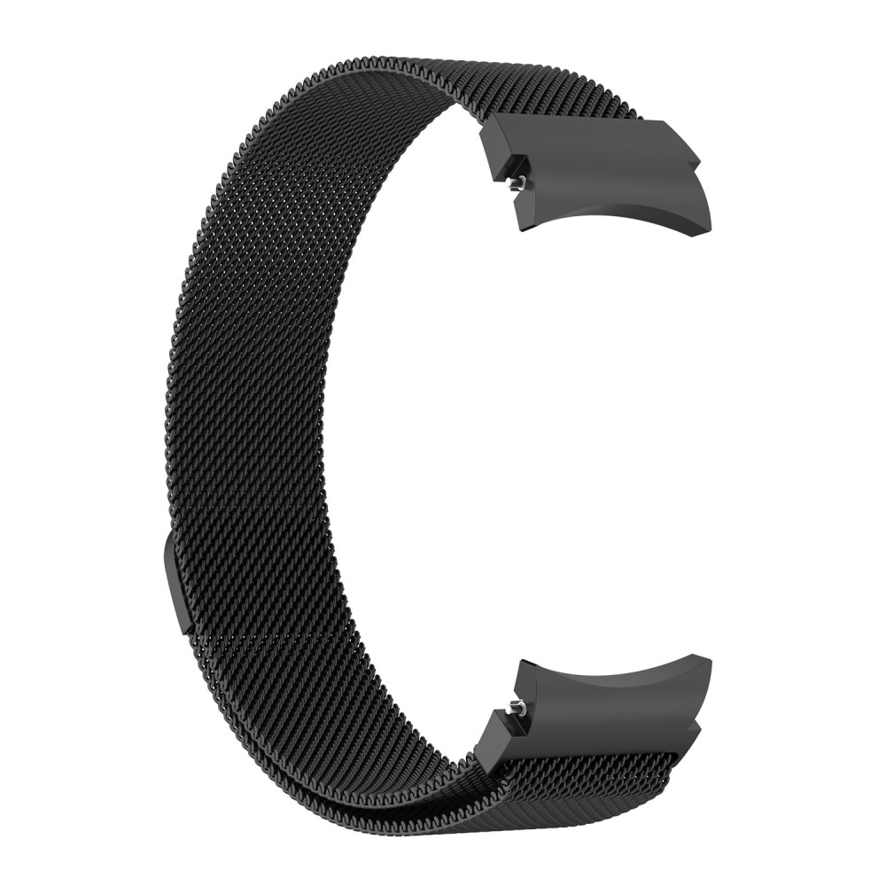 Bracelet milanais Full Fit Samsung Galaxy Watch 4 44mm, Noir