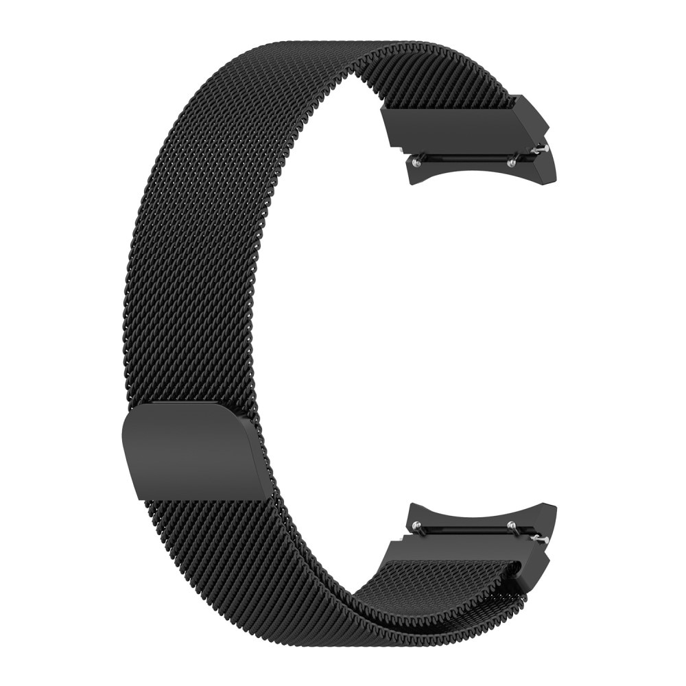 Bracelet milanais Full Fit Samsung Galaxy Watch 5 Pro 45mm, noir