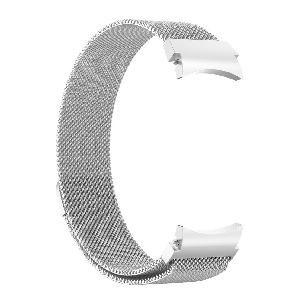 Bracelet milanais Full Fit Samsung Galaxy Watch 6 Classic 47mm, argent