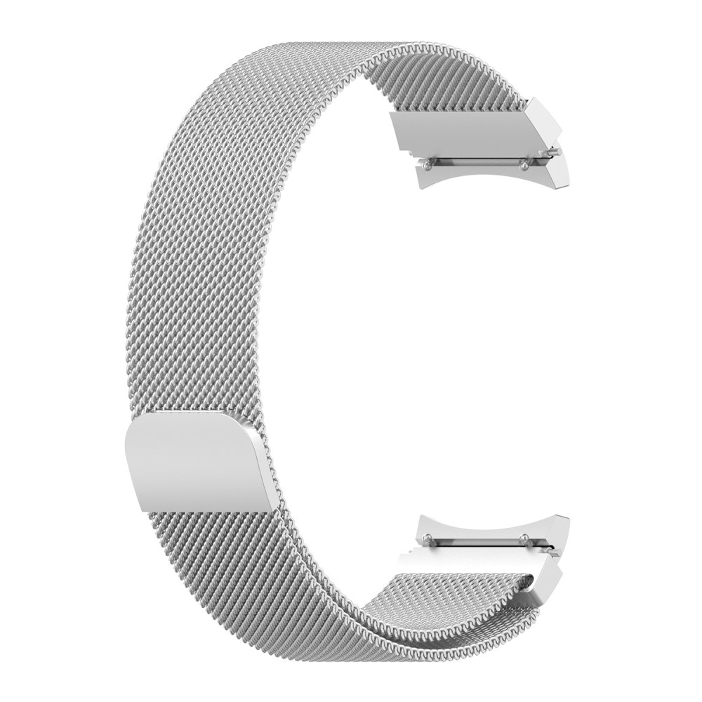 Bracelet milanais Full Fit Samsung Galaxy Watch 5 Pro 45mm, argent