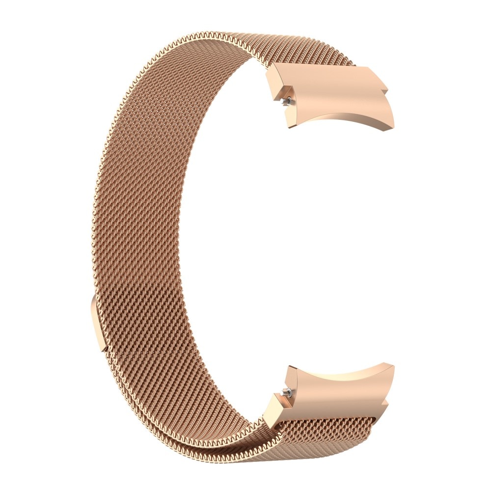 Bracelet milanais Full Fit Samsung Galaxy Watch 4 40mm, Or rose