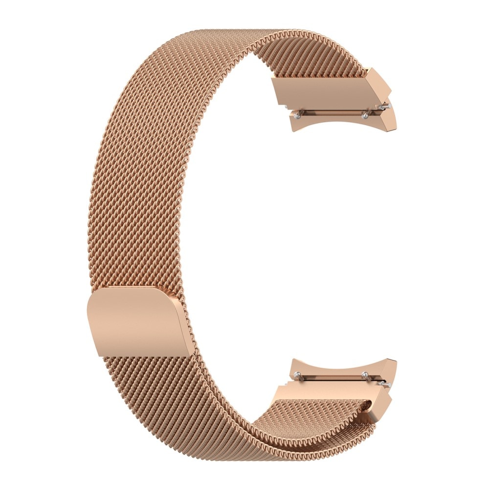 Bracelet milanais Full Fit Samsung Galaxy Watch 4 40mm, Or rose