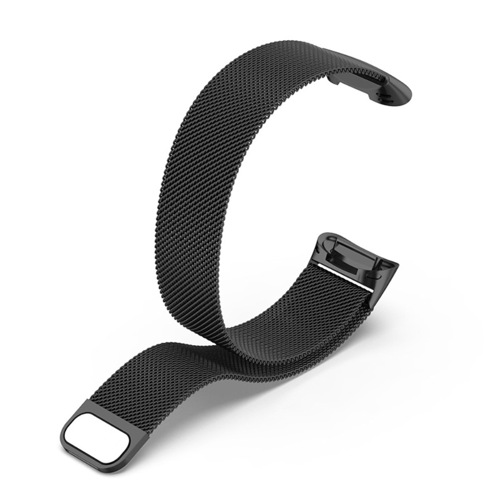 Bracelet milanais pour Fitbit Charge 6, Noir