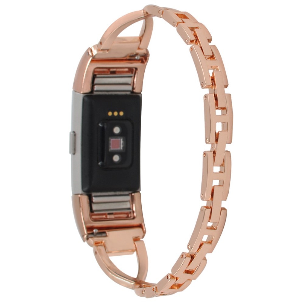 Bracelet Cristal Fitbit Charge 5 Rose Gold