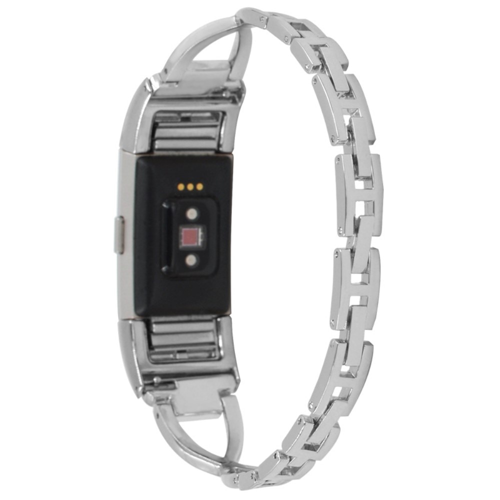 Bracelet Cristal Fitbit Charge 5 Argent