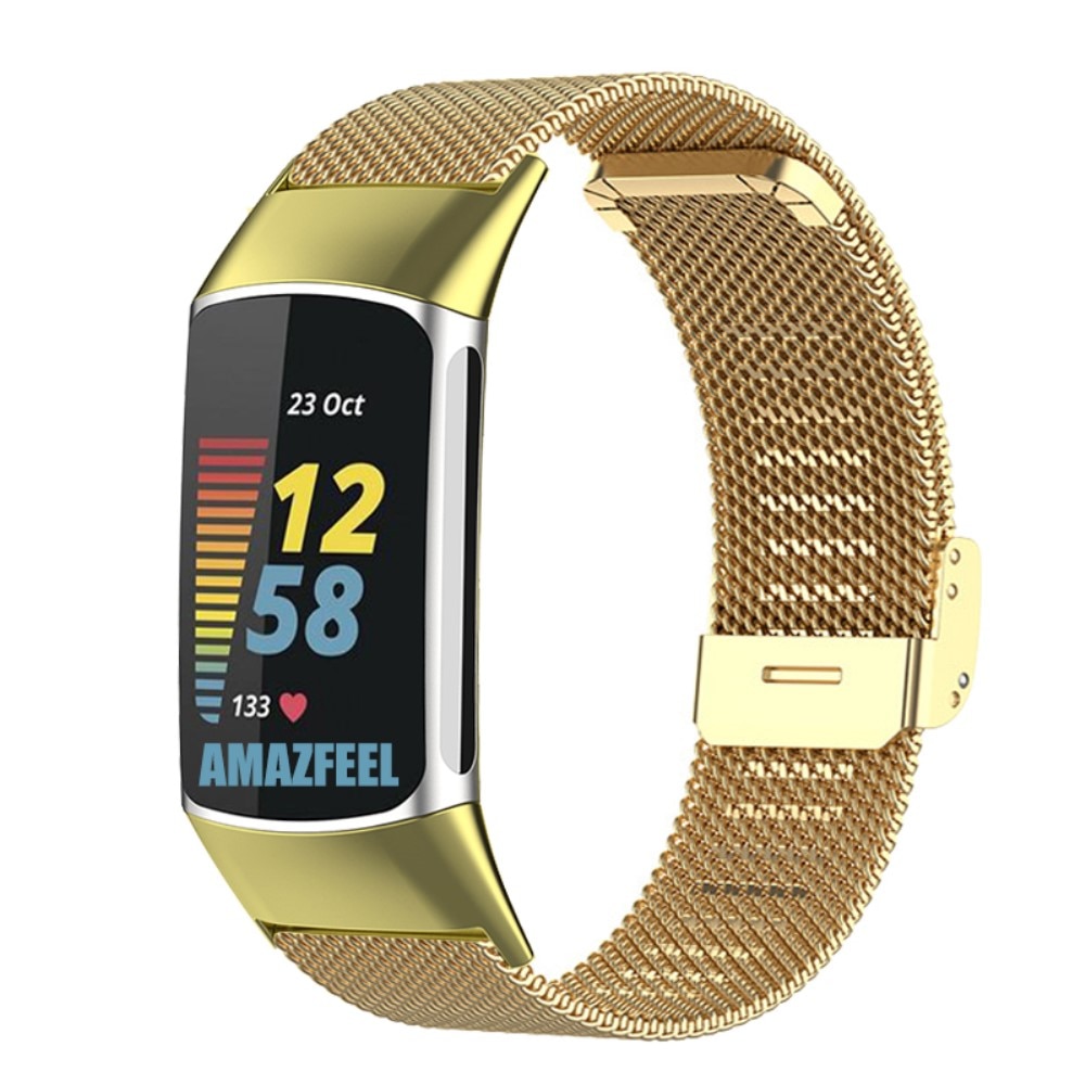 Bracelet Mesh Fitbit Charge 6 Gold