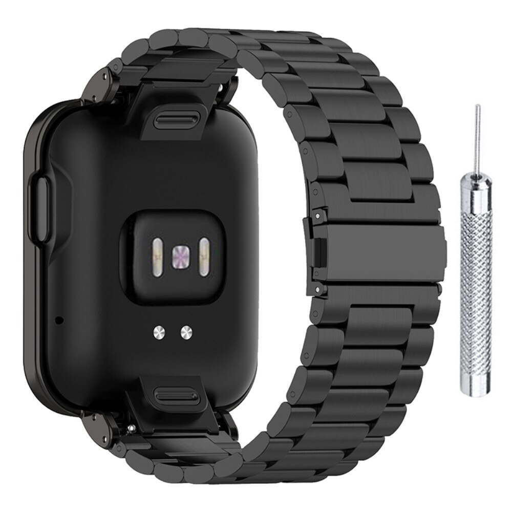 Bracelet en métal Xiaomi Mi Watch Lite, Noir