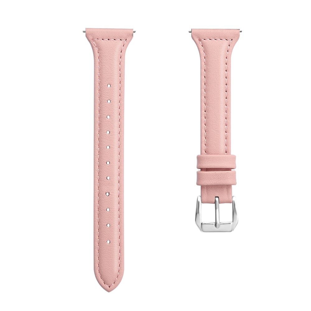 Bracelet en cuir fin Polar Ignite 2, rose