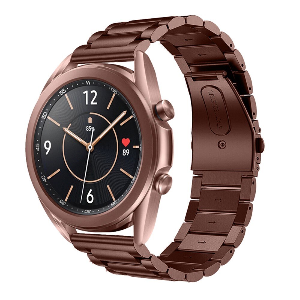 Bracelet en métal Samsung Galaxy Watch 4 44mm, Marron