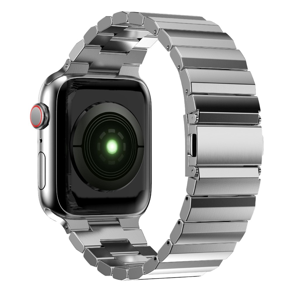 Bracelet mailllon Apple Watch 38/40/41 mm Argent