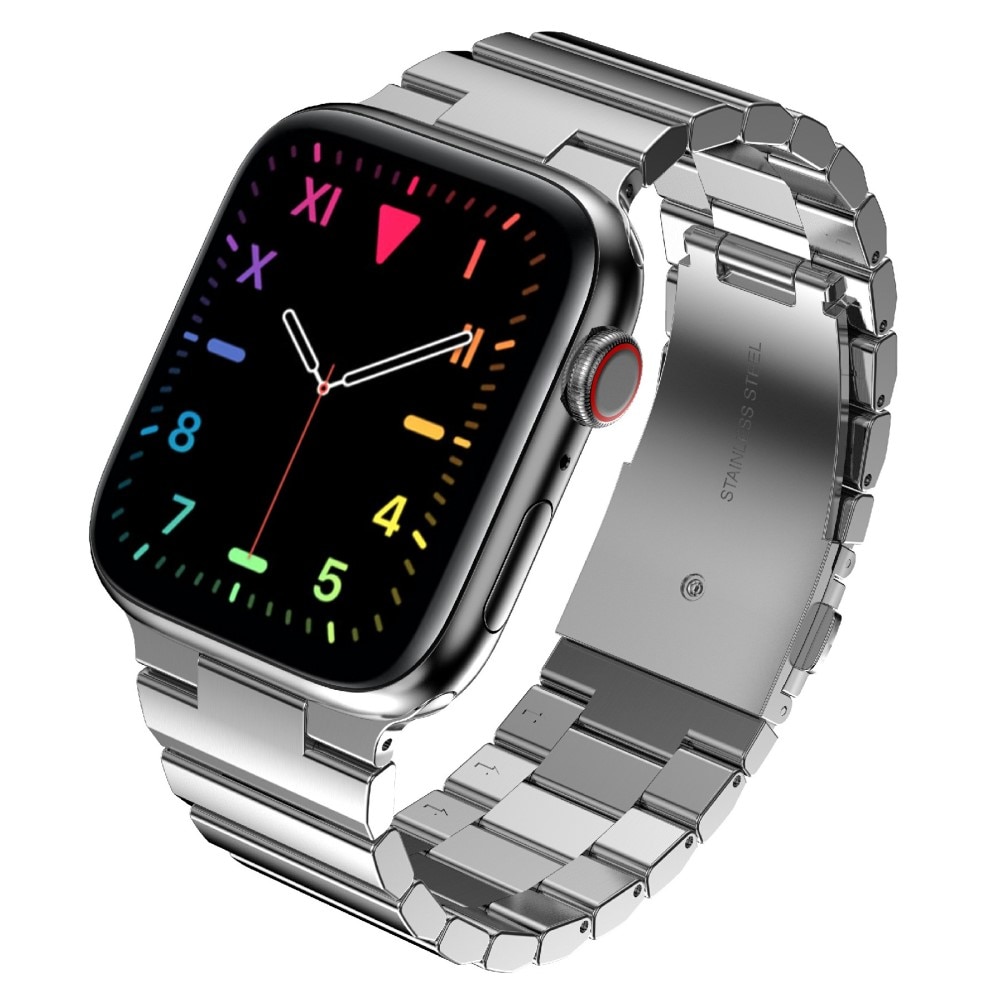 Bracelet mailllon Apple Watch 41mm Series 9, argent