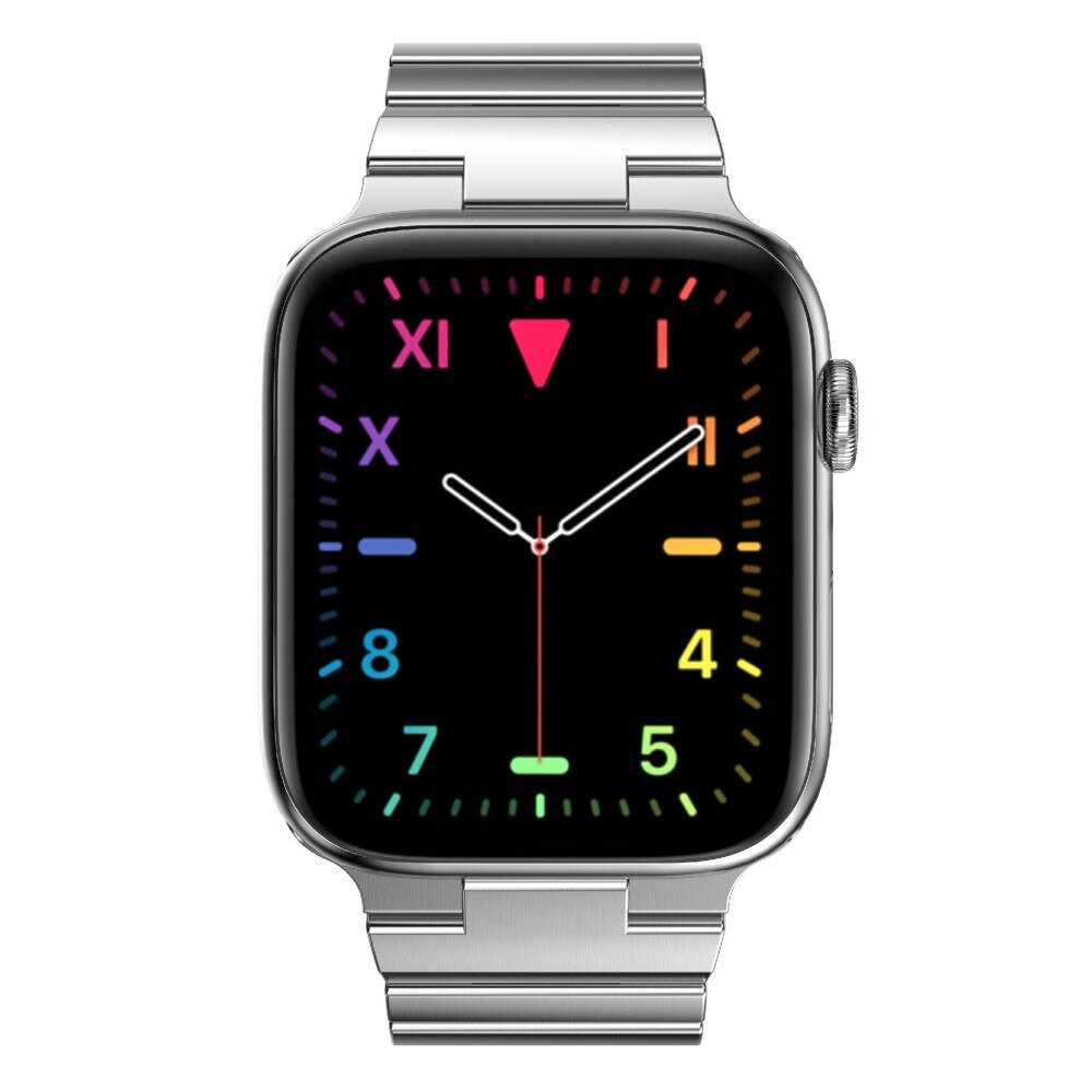 Bracelet mailllon Apple Watch 41mm Series 9, argent