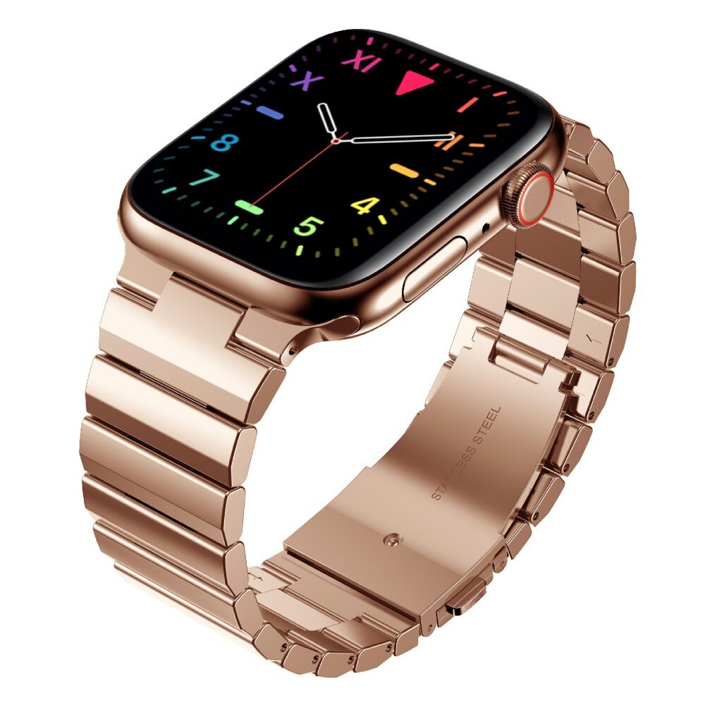 Bracelet mailllon Apple Watch 38/40/41 mm Or rose