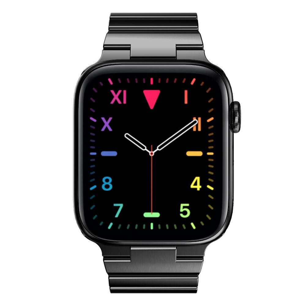 Bracelet mailllon Apple Watch 41mm Series 9, noir